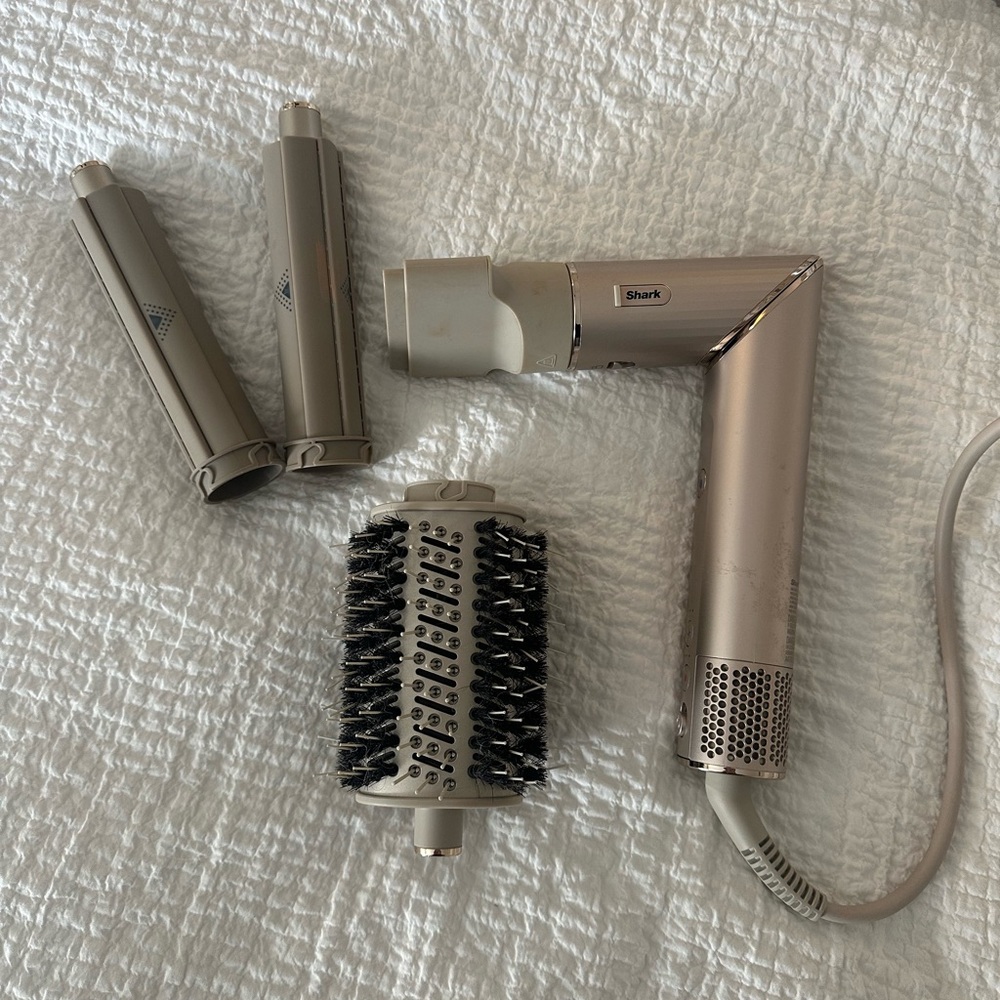 Shark Silver Hair Styling Tool Set